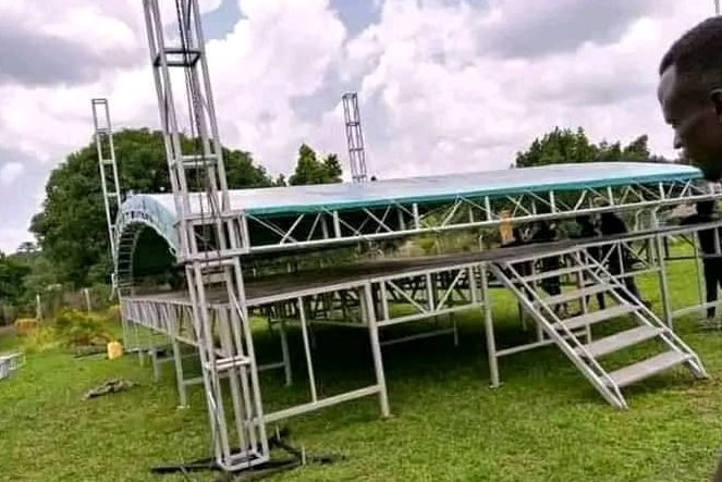 Events Stages made by Jojo’z Tent Manufacturers- The Best Tent Manufacturers in Uganda and South Sudan (1)